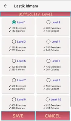 Bandworkout android App screenshot 3