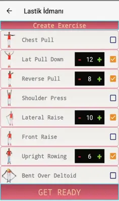 Bandworkout android App screenshot 4